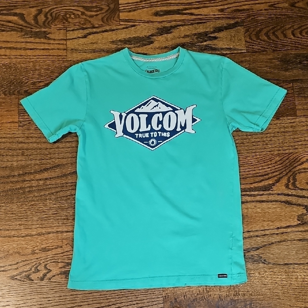 Volcom Kids' Green Aqua Graphic Tee